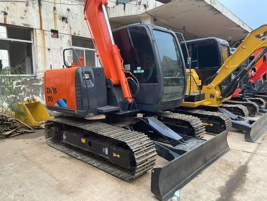 Orijinal Japonya Kullanılmış Ekskavatör ZX70 Kullanılmış Hitachi Ekskavatör Kılıçlı Sıçrayıcı