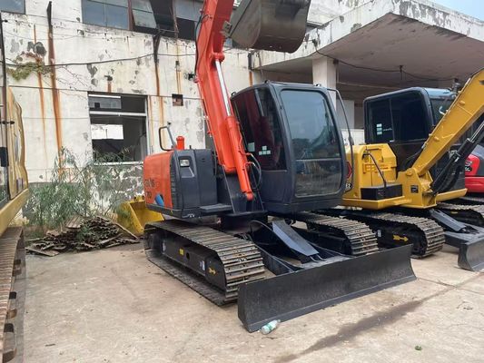 Orijinal Japonya Kullanılmış Ekskavatör ZX70 Kullanılmış Hitachi Ekskavatör Kılıçlı Sıçrayıcı