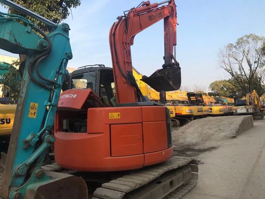 Japonya Kullanılmış Ekskavatör ZX75US-3 Enerji tasarruflu Hitachi Crawler Ekskavatörü
