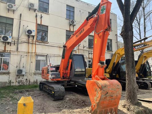 Orijinal Japonya Kullanılmış Hitachi ZX120 Crawler Excavator İyi durumda