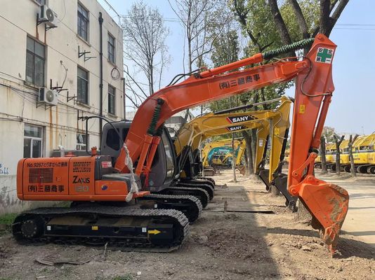 Orijinal Japonya Kullanılmış Hitachi ZX120 Crawler Excavator İyi durumda