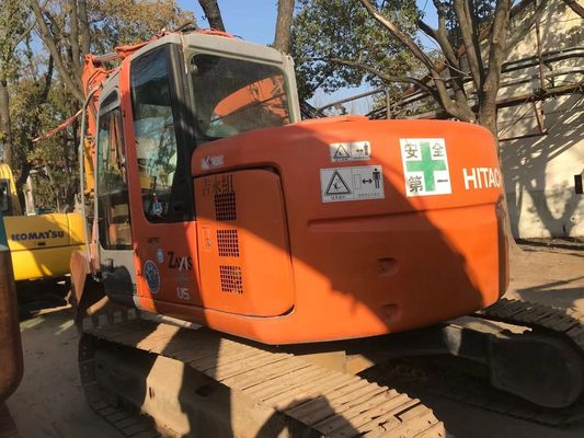 ZX135US ikinci el kazıcı iyi durumda Hitachi Crawler kazıcı orijinal renk