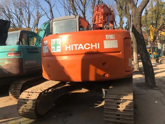 ZX135US ikinci el kazıcı iyi durumda Hitachi Crawler kazıcı orijinal renk