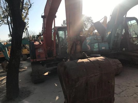 ZX135US ikinci el kazıcı iyi durumda Hitachi Crawler kazıcı orijinal renk