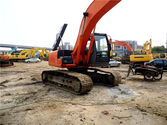 Orijinal Rengi Kullanılmış Hitachi ZX200-3G Crawler Kazı makinesi İyi durumda