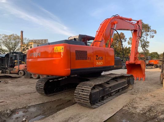 Kullanılmış Hitachi ZX240HG Crawler Montajlı Hidrolik Kazı makinesi Renk değiştir