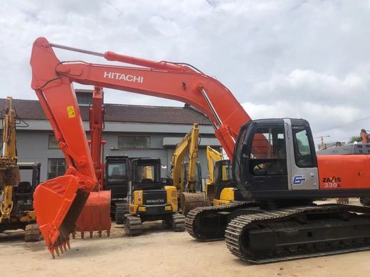 Renk değiştirme Kullanılmış kazıcı Hitachi ZX330-3G İyi durumda Kullanılmış sürünen kazıcı