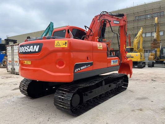 Crawler DX150-9C kullanılmış Doosan kazıcı Kore orijinal çok yönlülüğü