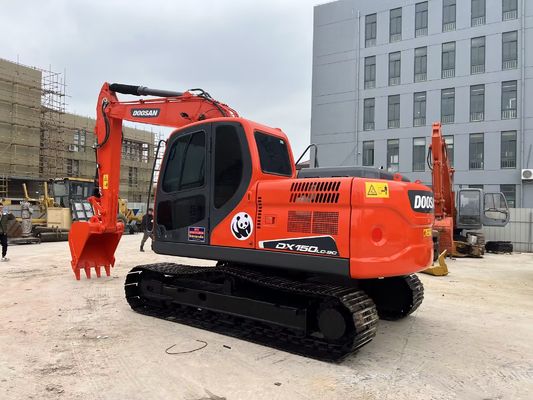 Crawler DX150-9C kullanılmış Doosan kazıcı Kore orijinal çok yönlülüğü