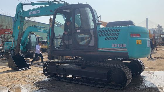Orijinal Japonya Kullanılmış Kobelco SK130LC-8 Crawler Excavator/Kullanılmış Kobelco SK130LC-8 140LC-8 Excavator Filipinler'de Satış
