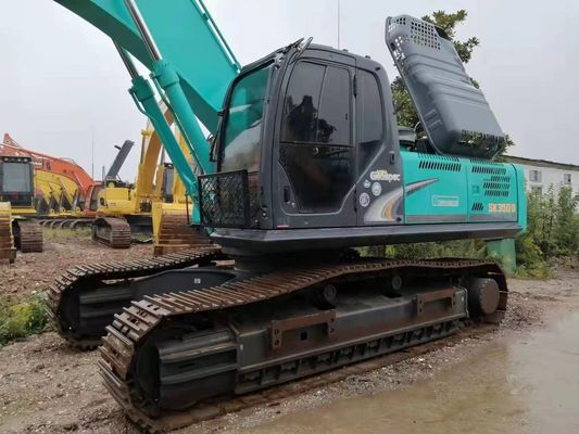 Çamurcu Kullanılmış Ekskavatör Kobelco SK350-8 35 Tonluk Ekskavatör Orijinal Boya