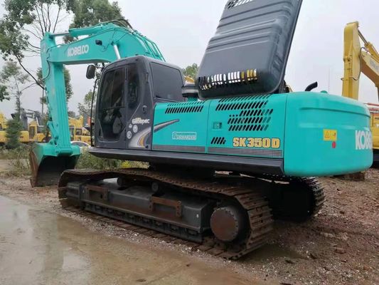 Çamurcu Kullanılmış Ekskavatör Kobelco SK350-8 35 Tonluk Ekskavatör Orijinal Boya