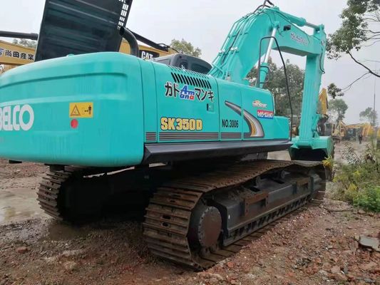 Çamurcu Kullanılmış Ekskavatör Kobelco SK350-8 35 Tonluk Ekskavatör Orijinal Boya
