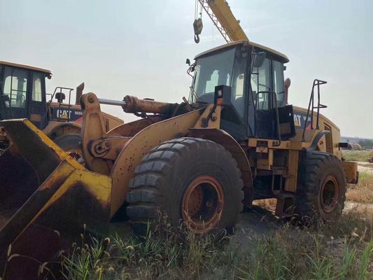 966H orijinal renk kullanılmış Caterpillar tekerlek yükleyici iyi durumda