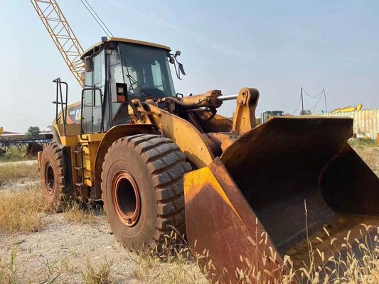 966H orijinal renk kullanılmış Caterpillar tekerlek yükleyici iyi durumda