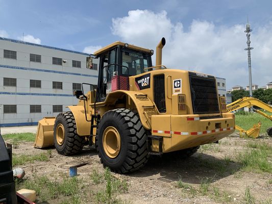 Düşük gürültü 966H Kullanılmış CAT Tekerlekli Yükleyici Yüksek verimlilikli CAT Motoru ile