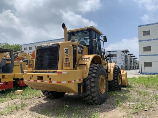 Düşük gürültü 966H Kullanılmış CAT Tekerlekli Yükleyici Yüksek verimlilikli CAT Motoru ile