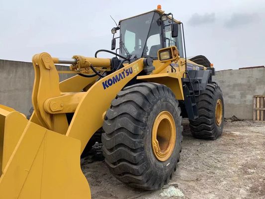 Renk değiştirme Kullanılmış Tekerlekli yükleyici Komatsu WA470-6 İkinci El yükleyici
