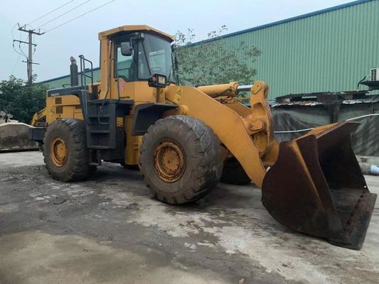 Ağır Güçlü Kullanılmış Komatsu Tekerlekli Yükleyici WA500-3 Uzun Sürekli Enerji Tasarrufu
