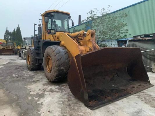 Ağır Güçlü Kullanılmış Komatsu Tekerlekli Yükleyici WA500-3 Uzun Sürekli Enerji Tasarrufu