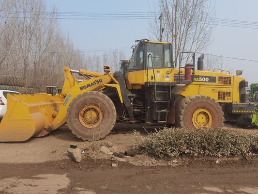 Kullanılmış Komatsu WA500 6 tekerlekli yükleyici WA600-6 İnşaat için yakıt verimliliği