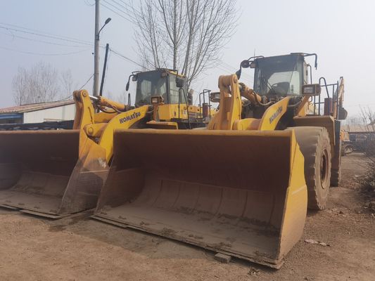 Kullanılmış Komatsu WA500 6 tekerlekli yükleyici WA600-6 İnşaat için yakıt verimliliği