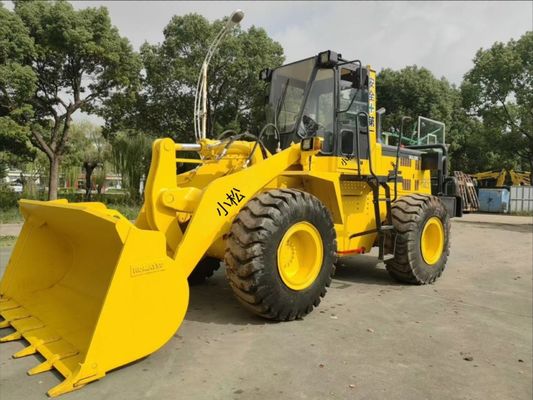 Orijinal Japonya Kullanılmış Tekerlekli Yükleyici Komatsu WA320-3 Kullanılmış Ön Yükleyici