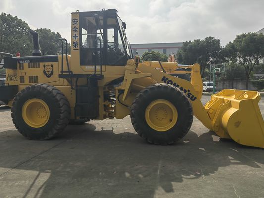 Orijinal Japonya Kullanılmış Tekerlekli Yükleyici Komatsu WA320-3 Kullanılmış Ön Yükleyici