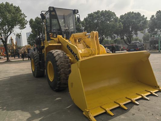 Orijinal Japonya Kullanılmış Tekerlekli Yükleyici Komatsu WA320-3 Kullanılmış Ön Yükleyici