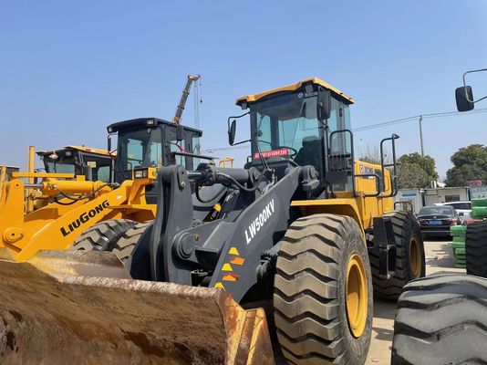 2022 Yılı XCMG LW500KV İkinci El Tekerlekli Taşıyıcılar İnşaat Alanı için 5 Ton