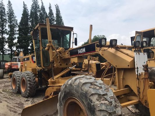 Kullanılmış CAT 140H motor sınıflandırıcı uyarlanabilir bıçak hareketi ile yüksek hassasiyet