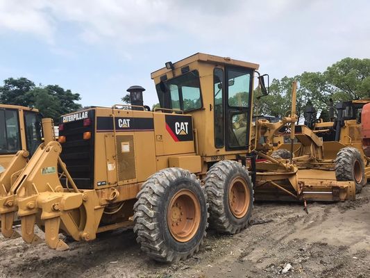 Kullanılmış CAT 140H motor sınıflandırıcı uyarlanabilir bıçak hareketi ile yüksek hassasiyet
