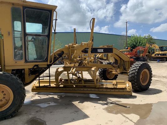 CAT 160K Kullanılmış Motor Değerlendiricisi Yüksek verimlilik Kullanılmış Caterpillar Motor Değerlendiricisi