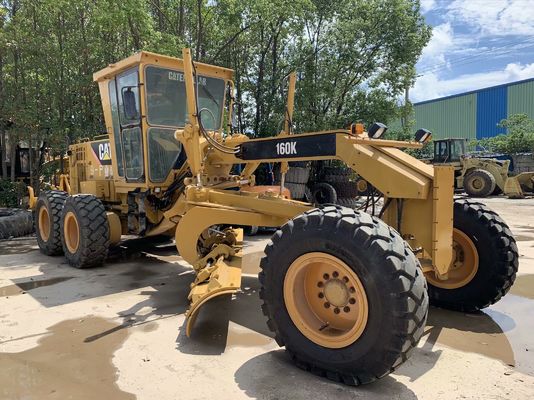 CAT 160K Kullanılmış Motor Değerlendiricisi Yüksek verimlilik Kullanılmış Caterpillar Motor Değerlendiricisi