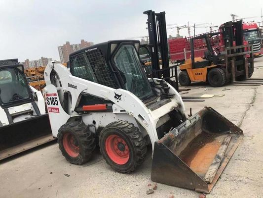 Asıl Renk S185 Kullanılmış Bobcat Kayak Yükleyici Güvenlik İşlem İyi durumda