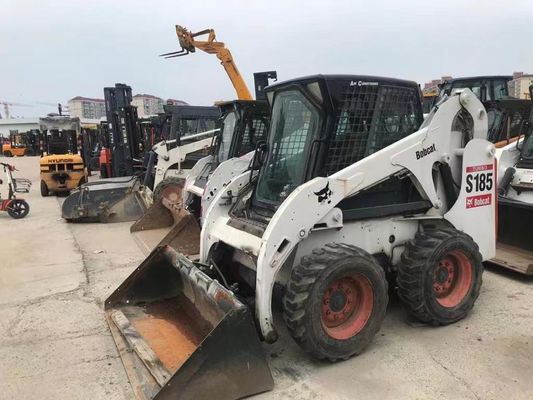 Asıl Renk S185 Kullanılmış Bobcat Kayak Yükleyici Güvenlik İşlem İyi durumda