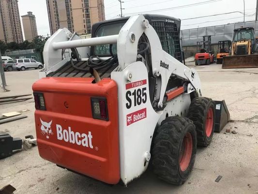 Asıl Renk S185 Kullanılmış Bobcat Kayak Yükleyici Güvenlik İşlem İyi durumda