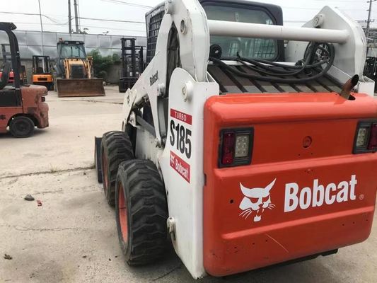 Asıl Renk S185 Kullanılmış Bobcat Kayak Yükleyici Güvenlik İşlem İyi durumda