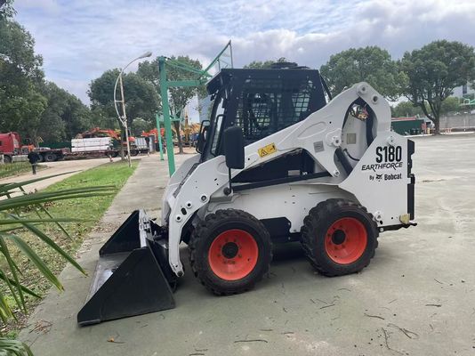 S180 Bobcat Skid Steer Loader Orijinal Renk İkinci El Düşük Bakım