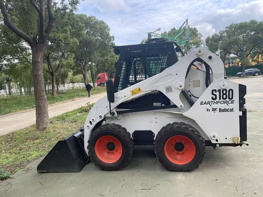 S180 Bobcat Skid Steer Loader Orijinal Renk İkinci El Düşük Bakım