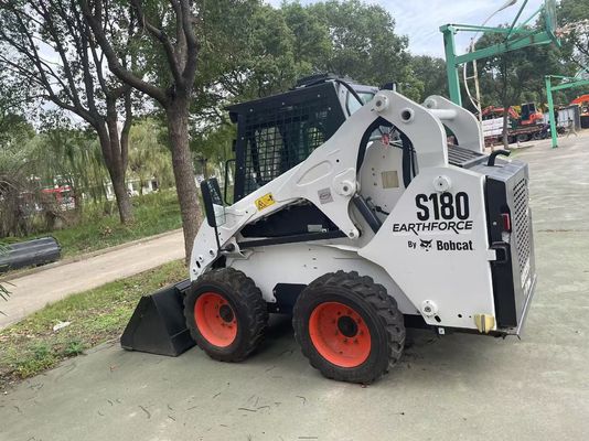 S180 Bobcat Skid Steer Loader Orijinal Renk İkinci El Düşük Bakım
