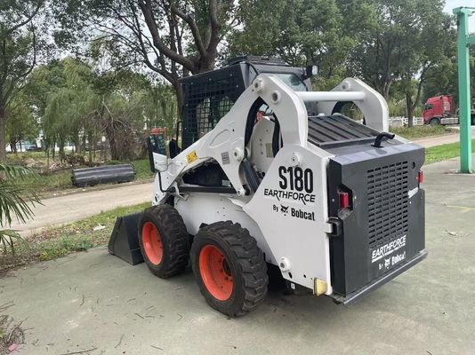 S180 Bobcat Skid Steer Loader Orijinal Renk İkinci El Düşük Bakım