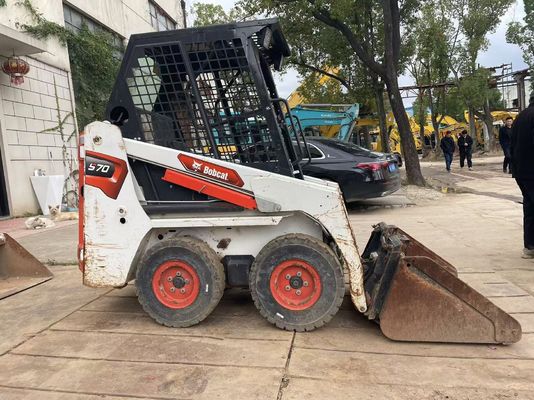 Orijinal Renk Kullanılmış Bodcat S70 Kaydırma Yönlendirme Yükleyici Yakıt Verimliliği Istikrarlı Çalışma