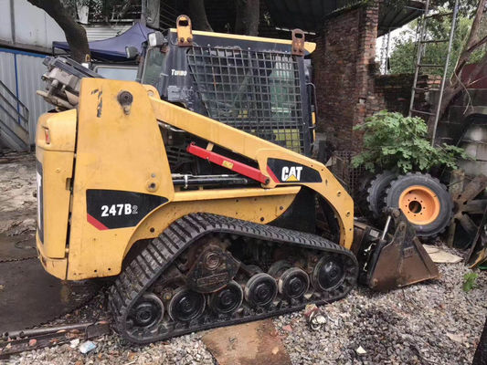 CAT 247B2 İkinci el kaydırma yönlendirme yükleyicileri uzun ömürlü CAT kaydırma yönlendirme yükleyicileri