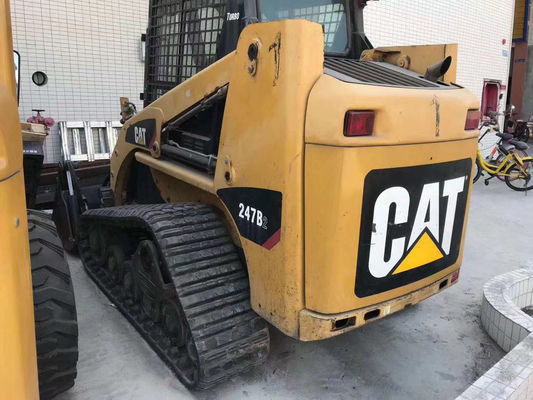 CAT 247B2 İkinci el kaydırma yönlendirme yükleyicileri uzun ömürlü CAT kaydırma yönlendirme yükleyicileri