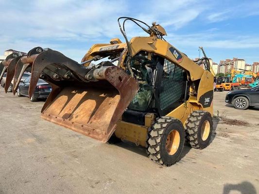 CAT 246C Orijinal Renk Kullanılmış Kaydırma Yönlendirici Güvenlik ve Doğruluk İyi Durumda