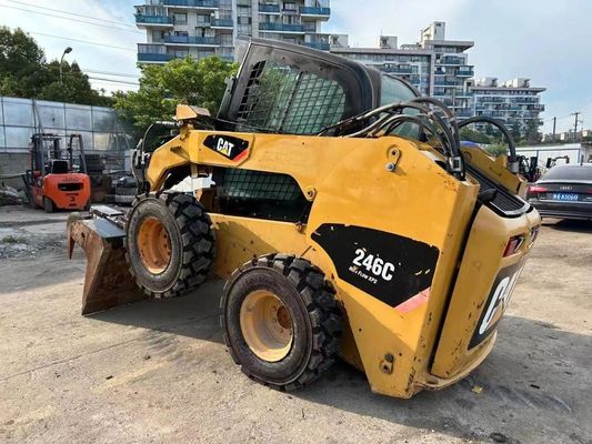 CAT 246C Orijinal Renk Kullanılmış Kaydırma Yönlendirici Güvenlik ve Doğruluk İyi Durumda