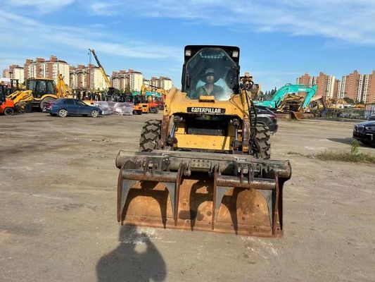 CAT 246C Orijinal Renk Kullanılmış Kaydırma Yönlendirici Güvenlik ve Doğruluk İyi Durumda