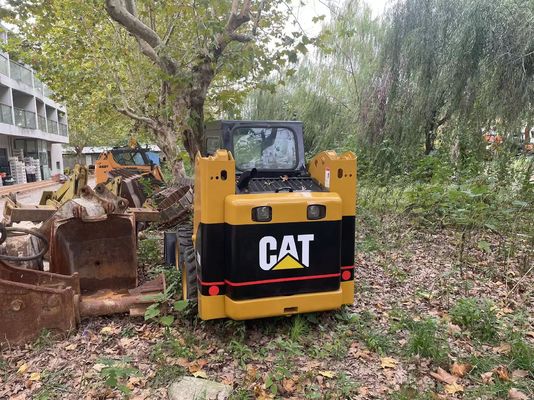 Etkili çalışma Kullanılmış CAT 226B Kaydırma Yükleyici Otomatik ABD orijinal