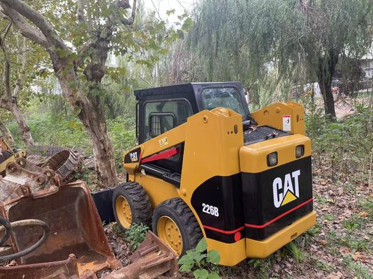 Etkili çalışma Kullanılmış CAT 226B Kaydırma Yükleyici Otomatik ABD orijinal